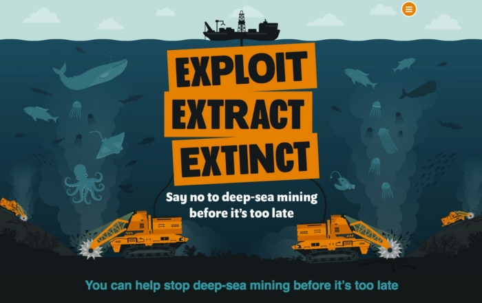 stopper l'exploitation minière en eaux profondes avant qu'il ne soit trop tard!